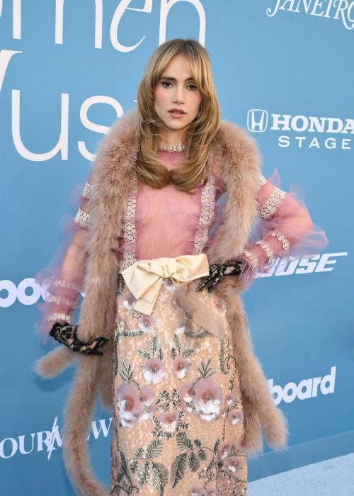 Suki Waterhouse at Billboard Women in Music Awards, March 2025