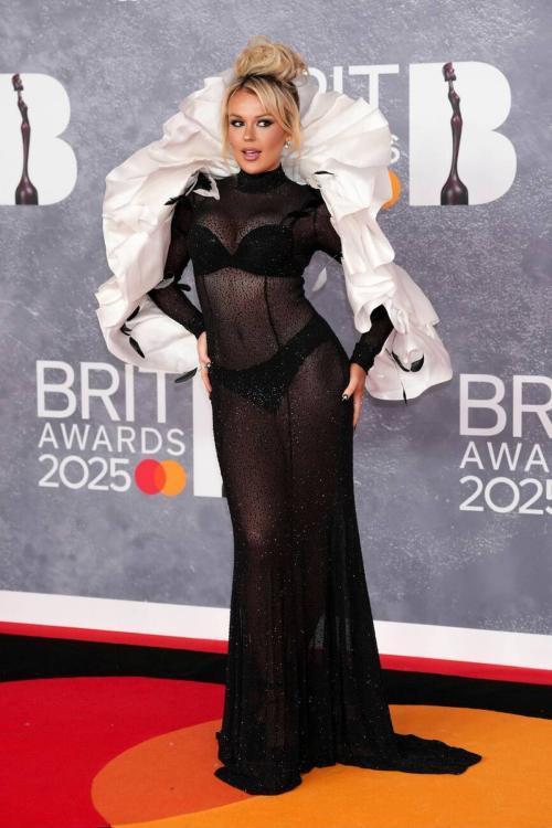 Tallia Storm at the 2025 Brit Awards, March 2025