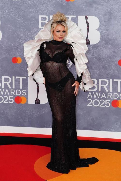 Tallia Storm at the 2025 Brit Awards, March 2025 1