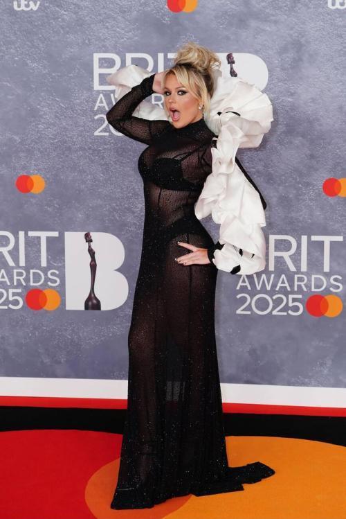 Tallia Storm at the 2025 Brit Awards, March 2025 2