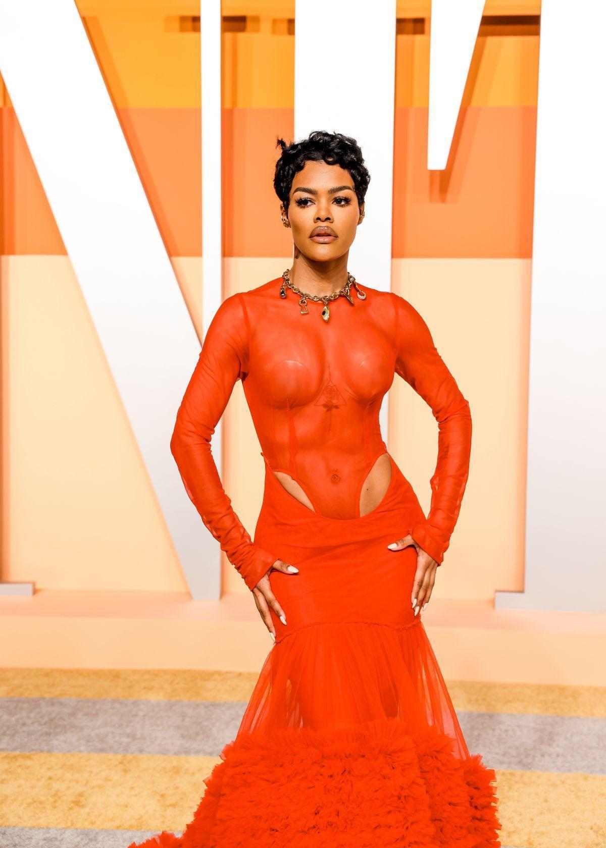 Teyana Taylor at 2025 Vanity Fair Oscar Party, March 2025