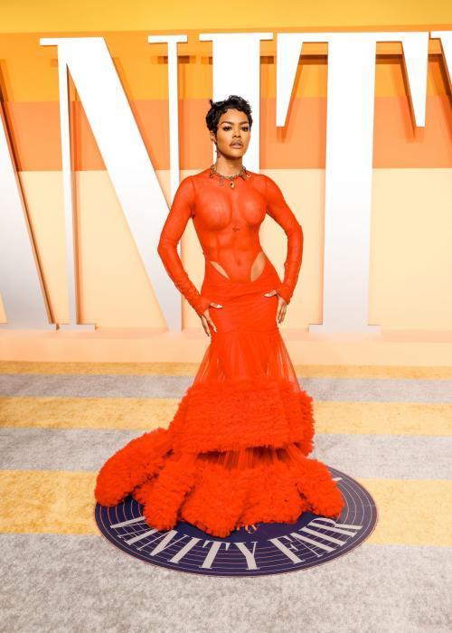 Teyana Taylor at 2025 Vanity Fair Oscar Party, March 2025 3