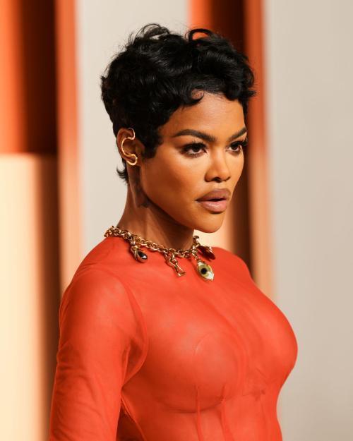 Teyana Taylor at 2025 Vanity Fair Oscar Party, March 2025 4