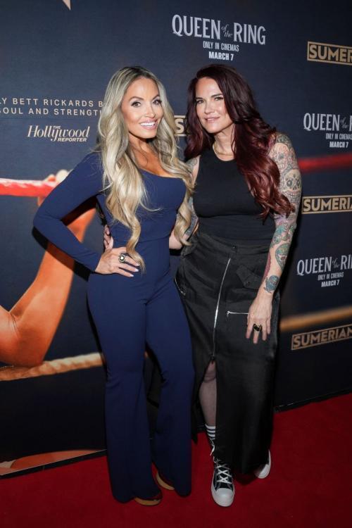 Trish Stratus at Queen Of The Ring Premiere, New York, March 2025 4