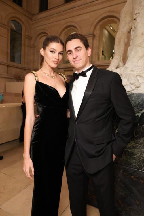 Valery Kaufman at Le Grand Diner du Louvre in Paris, March 2025 2
