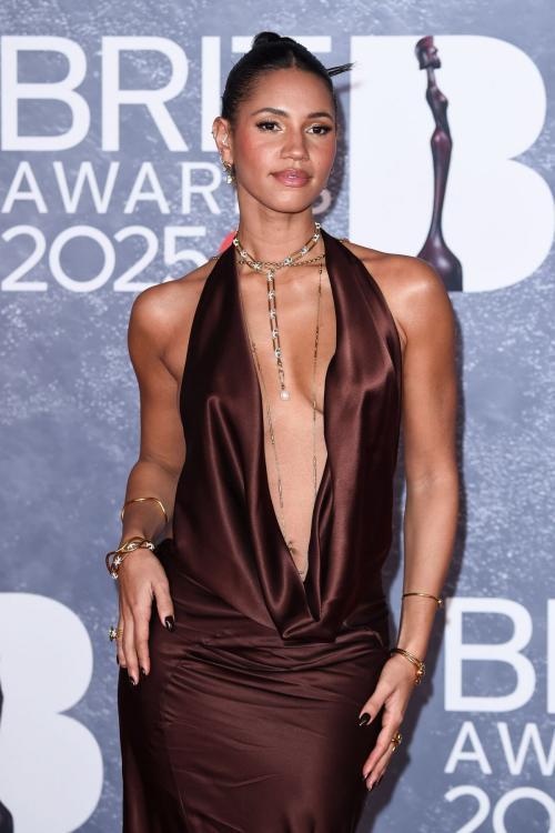 Vick Hope at BRIT Awards 2025 in London, March 2025 6