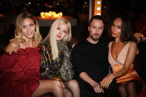 Zoe Kravitz at Saint Laurent X Vanity Fair Pre-Oscar Dinner, February 2025 1