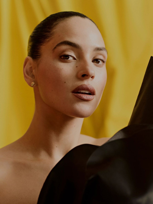Adria Arjona Featured in Glamour Spain Magazine, April 2025 9