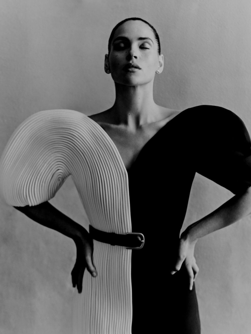 Adria Arjona Featured in Glamour Spain Magazine, April 2025 10