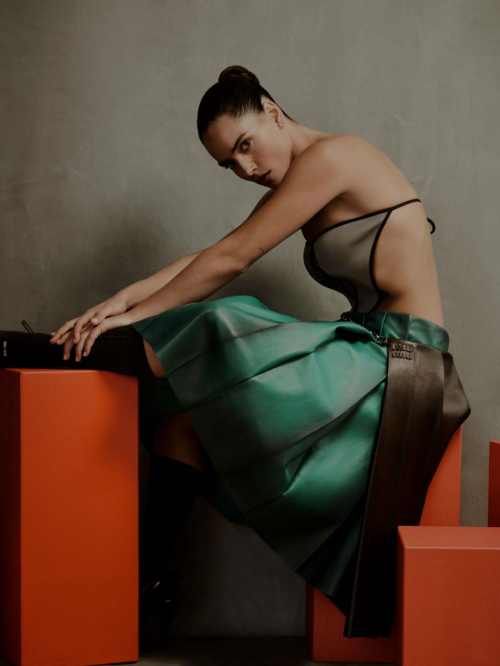 Adria Arjona Featured in Glamour Spain Magazine, April 2025 2