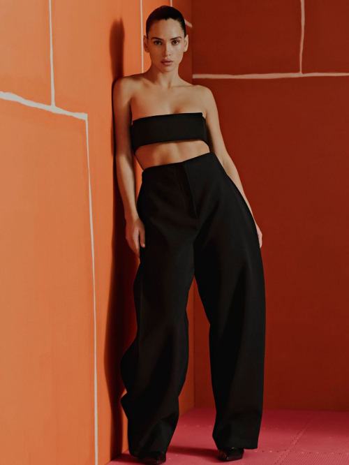 Adria Arjona Featured in Glamour Spain Magazine, April 2025 4
