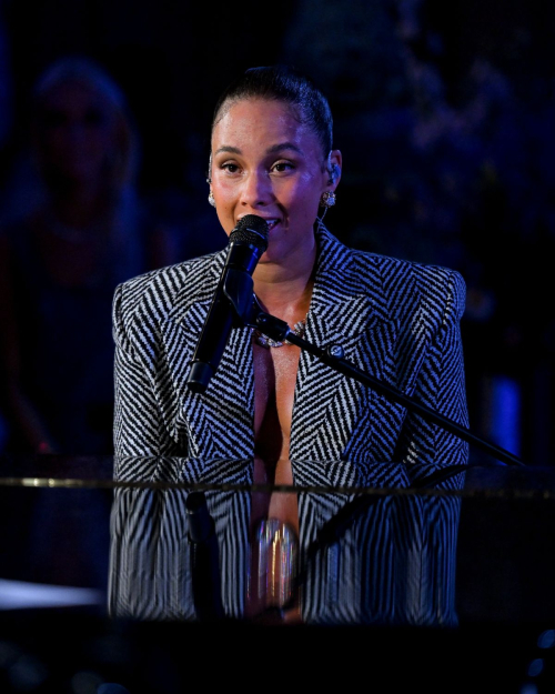 Alicia Keys at Tiffany & Co. Blue Book Launch in New York City, April 2025 2