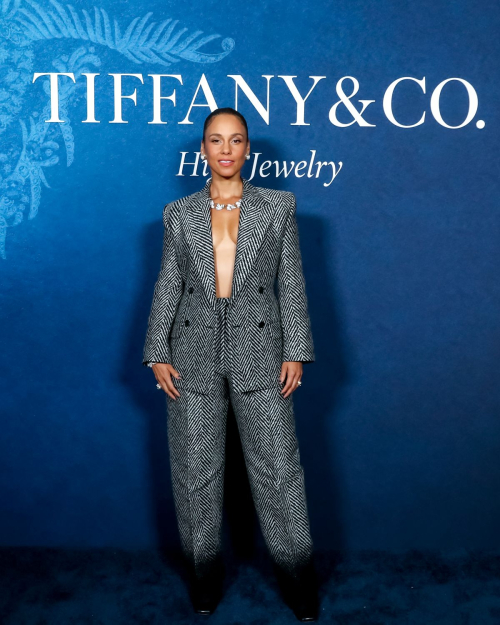 Alicia Keys at Tiffany & Co. Blue Book Launch in New York City, April 2025 5