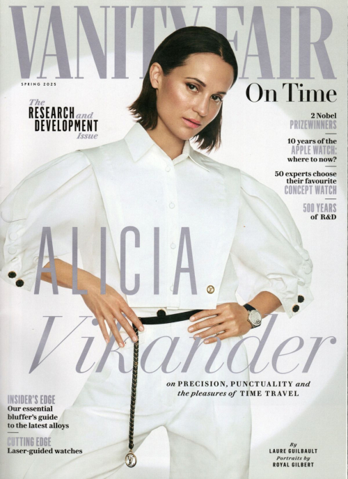 Alicia Vikander in Vanity Fair On Time, Spring 2025
