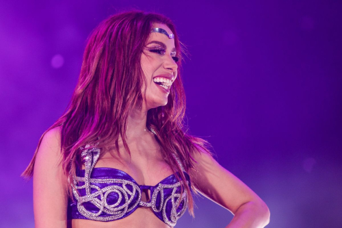 Anitta at Memorial da America Latina in Sao Paulo, February 2023 2
