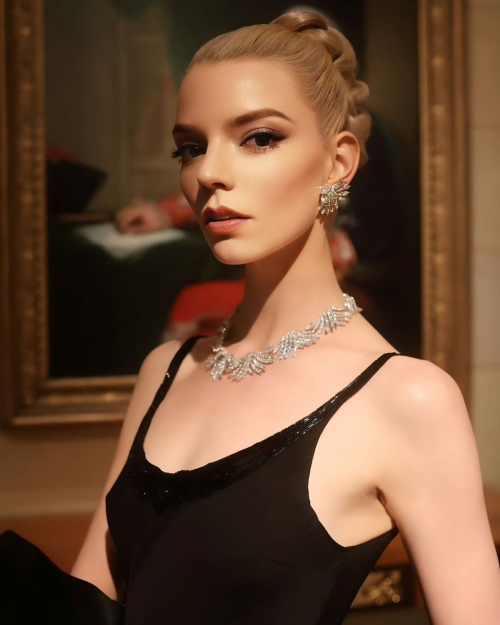 Anya Taylor-Joy at Tiffany & Co. Blue Book Launch, April 2025