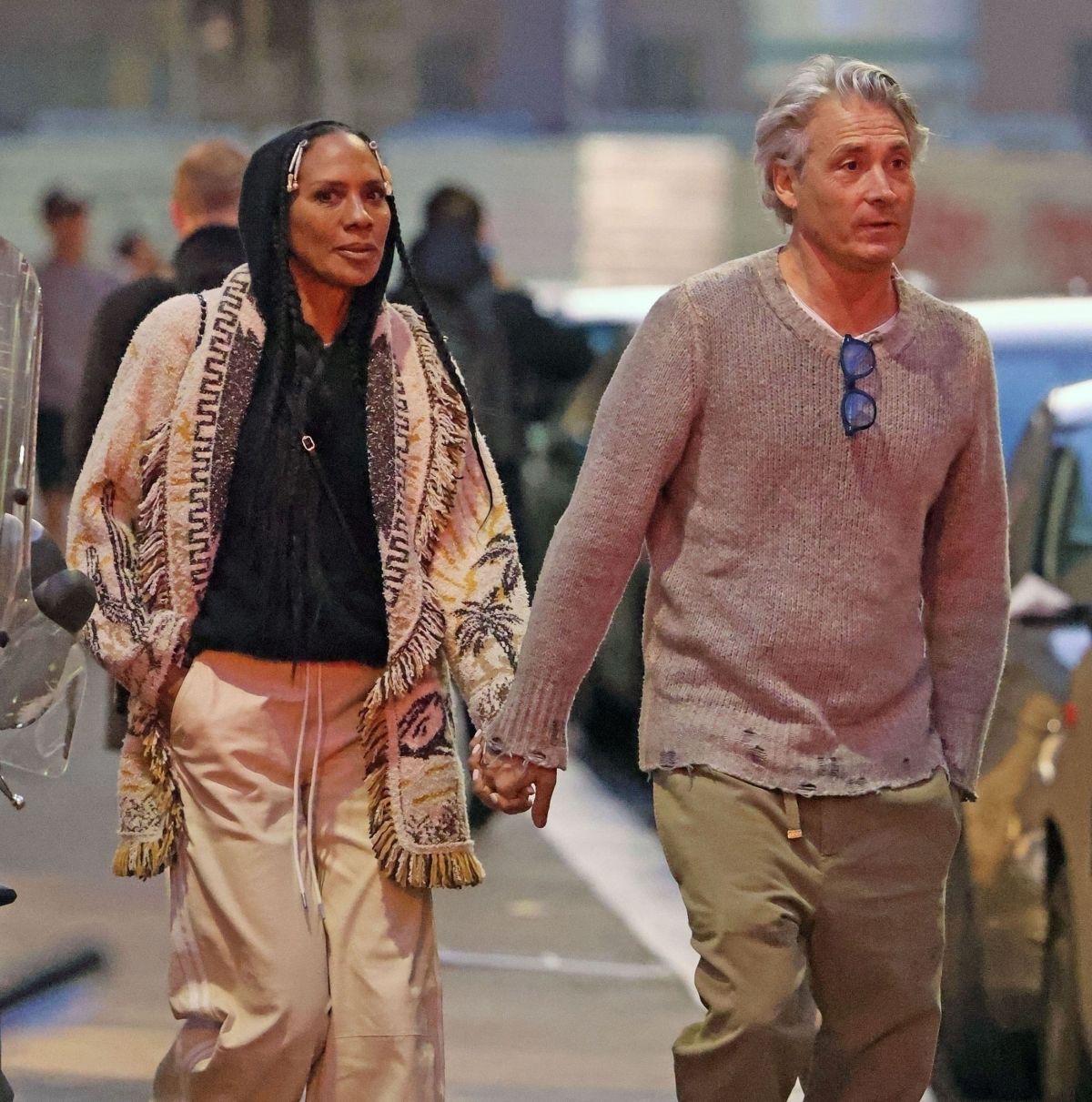 Barbara Becker and Marcello Montini in Milan, March 2025