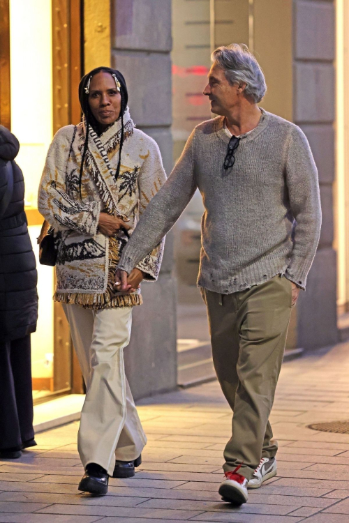 Barbara Becker and Marcello Montini in Milan, March 2025 1