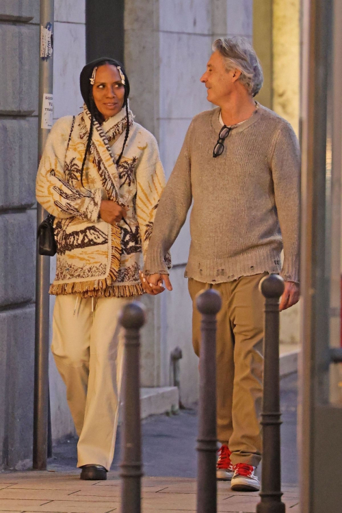 Barbara Becker and Marcello Montini in Milan, March 2025 3