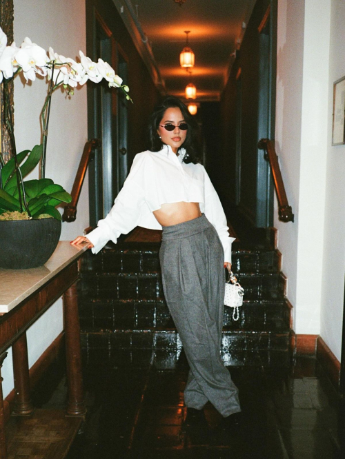 Becky G at a Photoshoot, April 2025
