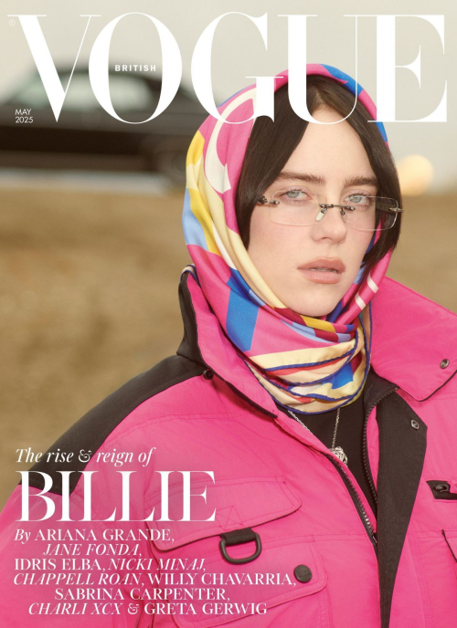 Billie Eilish for Vogue UK, May 2025