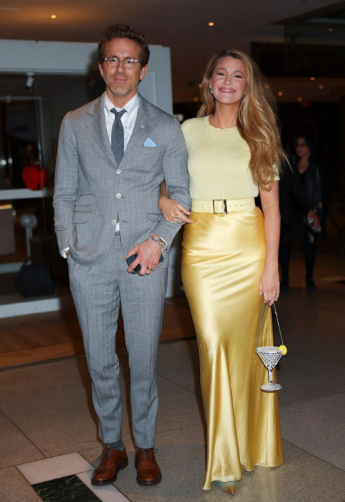 Blake Lively and Ryan Reynolds Night Out in New York City, April 2025 3
