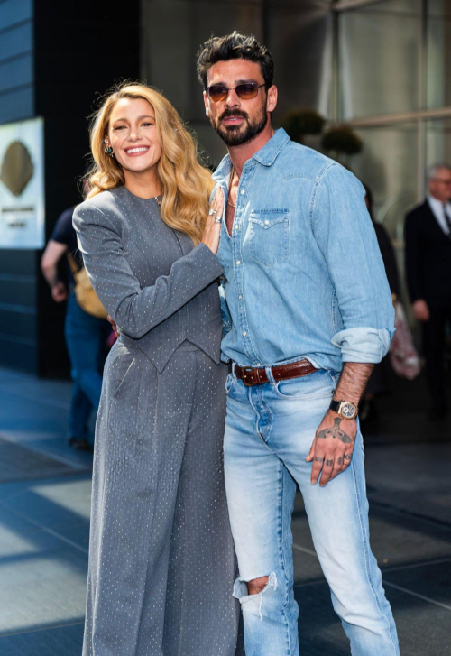 Blake Lively Seen Out with Michele Morrone in New York City, April 2025