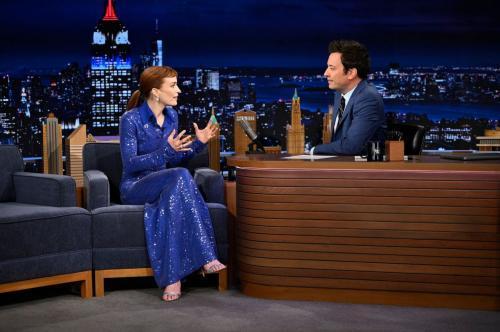 Britt Lower at Tonight Show with Jimmy Fallon, March 2025 4