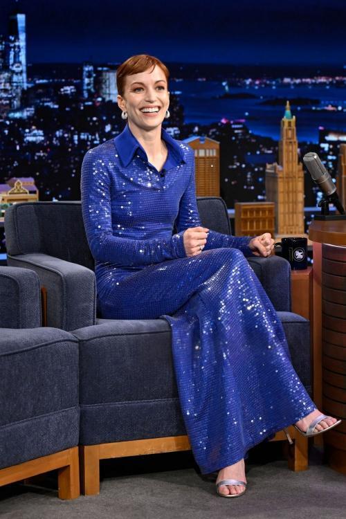 Britt Lower at Tonight Show with Jimmy Fallon, March 2025 6
