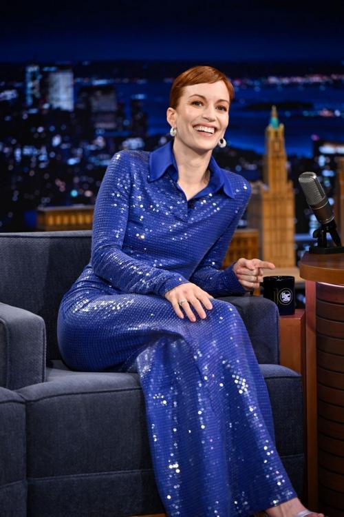 Britt Lower at Tonight Show with Jimmy Fallon, March 2025 8