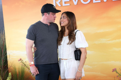 Campbell Puckett attends Revolve desert event, April 2025 2