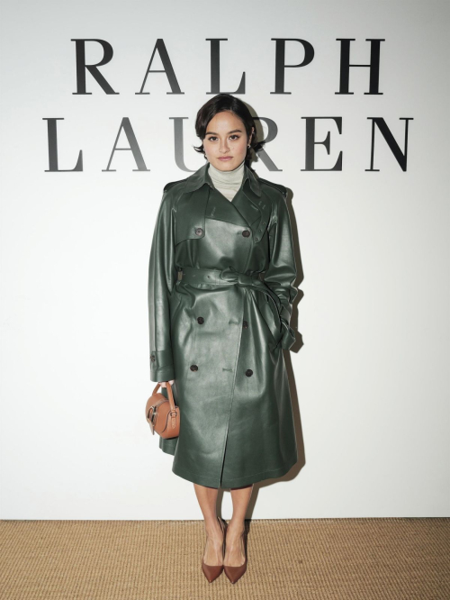 Chase Sui Wonders at Ralph Lauren Fall 2025 Collection Show in New York, April 2025 2