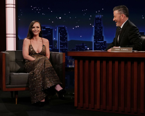 Christina Ricci at Jimmy Kimmel Live in Los Angeles, April 2025 4
