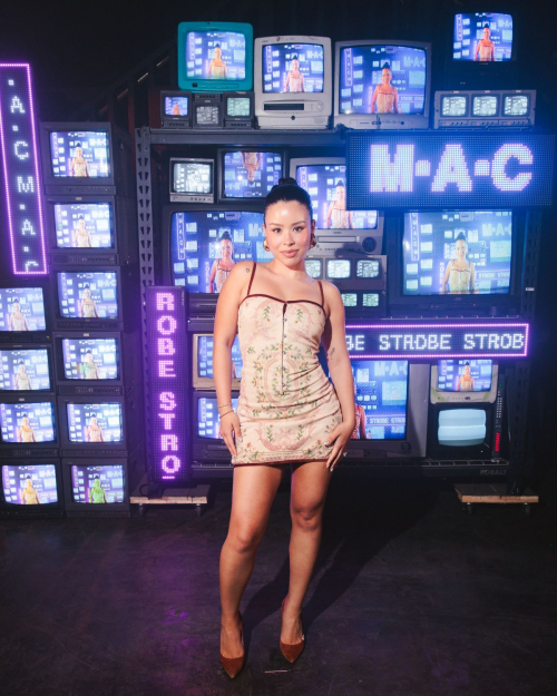 Cierra Ramirez at MAC Strobe Party, March 2025 3