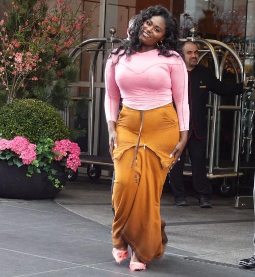 Danielle Brooks at Columbus Circle in New York, March 2025 4