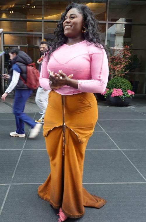 Danielle Brooks at Columbus Circle in New York, March 2025 6