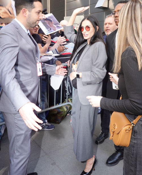 Demi Moore arrives at Time 100 Event New York City, April 2025 1