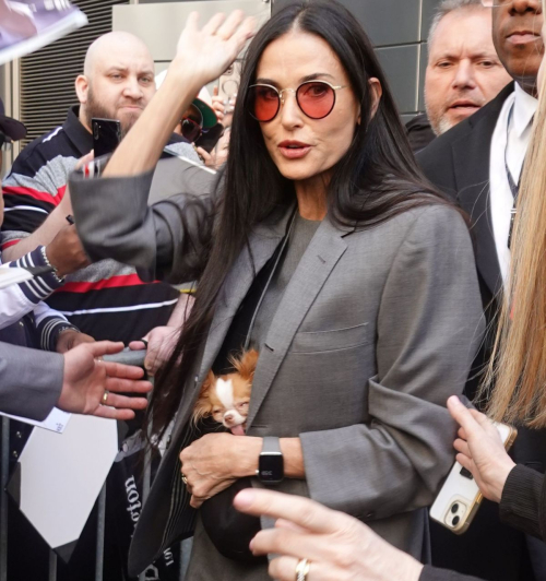 Demi Moore arrives at Time 100 Event New York City, April 2025 3