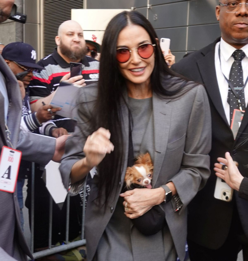Demi Moore arrives at Time 100 Event New York City, April 2025 6