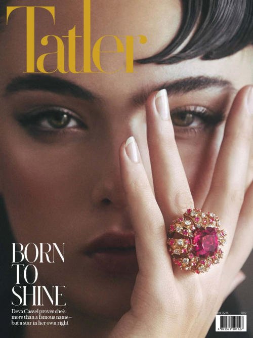 Deva Cassel in Tatler Hong Kong, April 2025