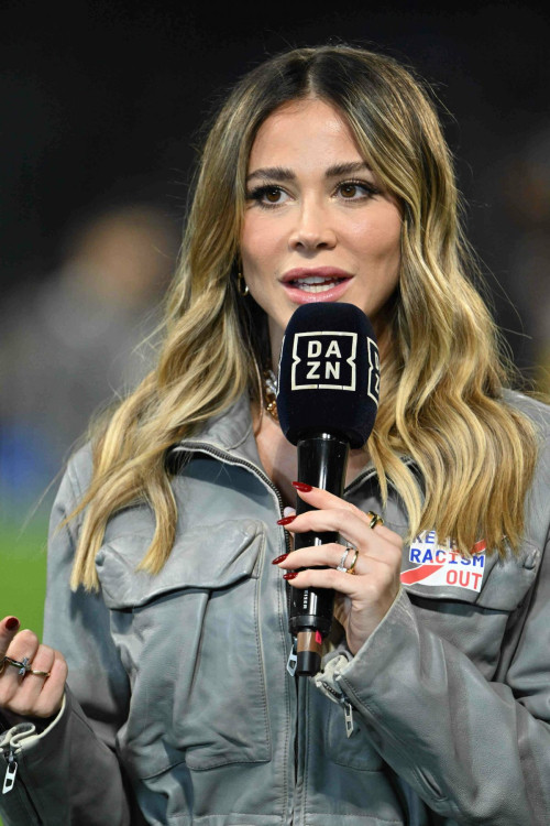 Diletta Leotta at Napoli vs AC Milan Match, March 2025 1