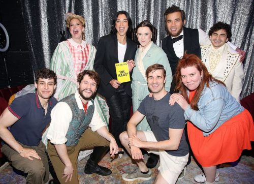 Dua Lipa at Backstage at Play Oh, Mary! Broadway, April 2025 1