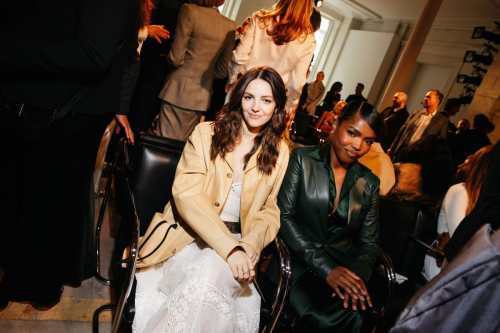 Ella Hunt at Ralph Lauren Show in NYC, April 2025 1