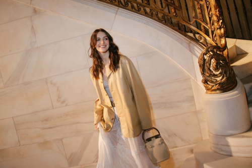 Ella Hunt at Ralph Lauren Show in NYC, April 2025 4