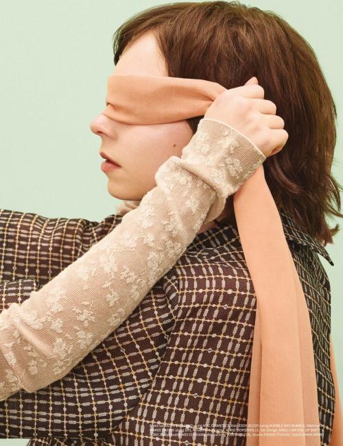 Emma Myers in Glass Magazine, Spring 2025 3