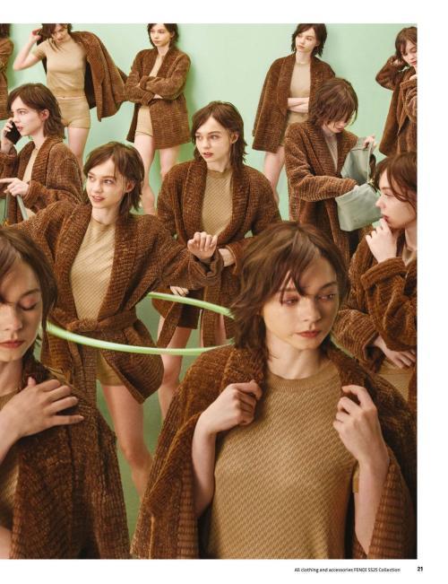 Emma Myers in Glass Magazine, Spring 2025 5