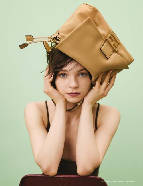 Emma Myers in Glass Magazine, Spring 2025 8