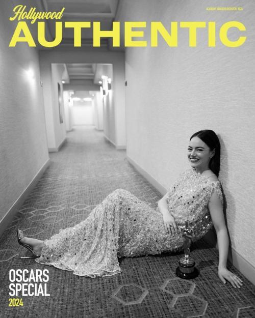 Emma Stone for Hollywood Authentic Oscars Issue, 2024 9
