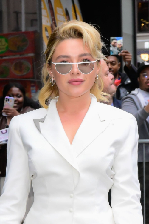 Florence Pugh at Good Morning America, April 2025 4