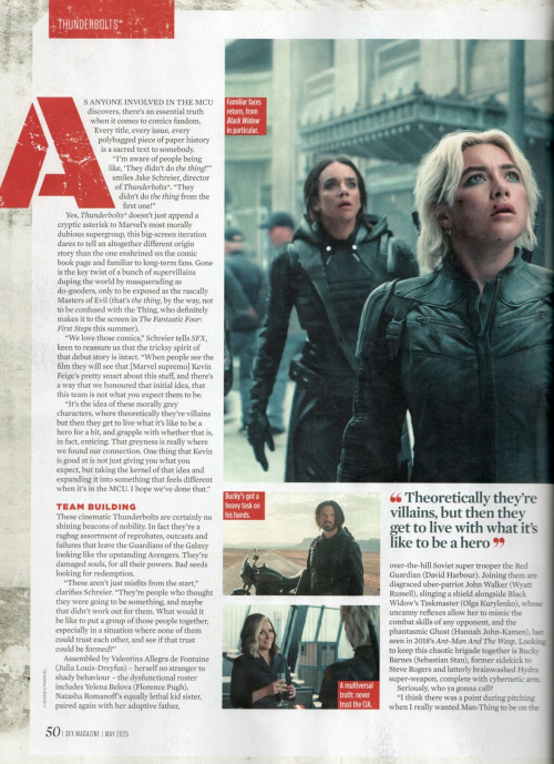 Florence Pugh in SFX Magazine, May 2025 3